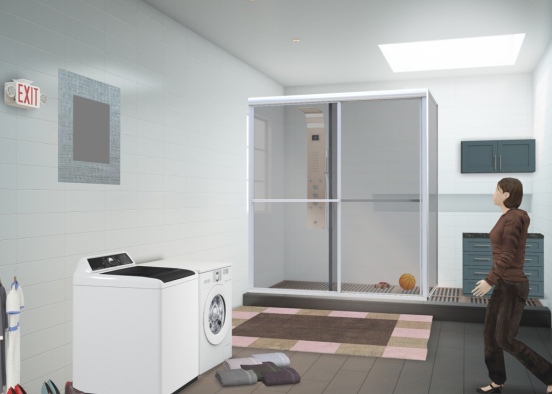 salle de bain 🧼  Design Rendering