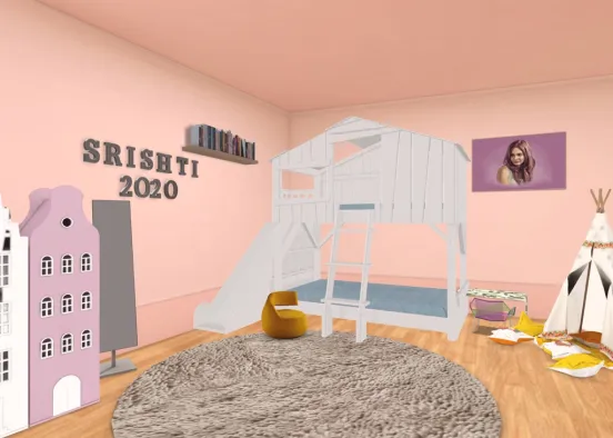 Srishti's Room in 2020 Design Rendering