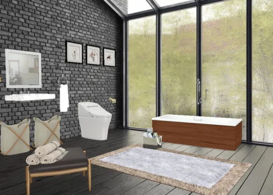 cuarto de baño :) Design Rendering