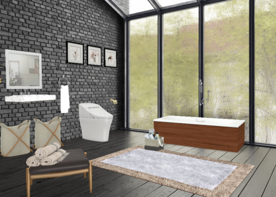 cuarto de baño :) Design Rendering