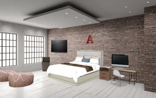 Series girl twin room #1