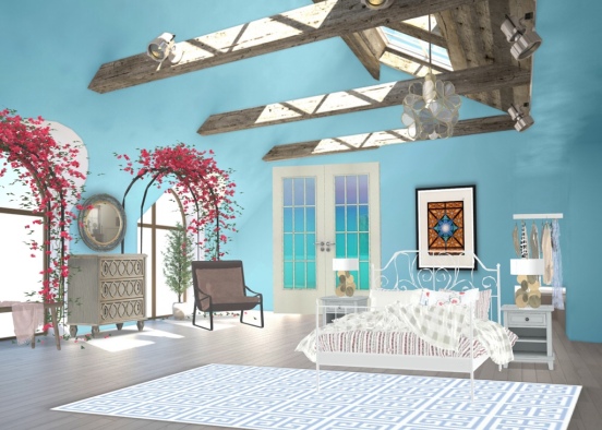 Mamma Mia inspired room Design Rendering
