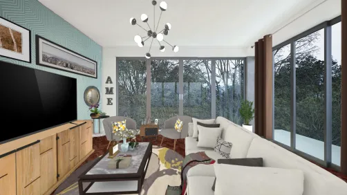 Sala de estar pra familia