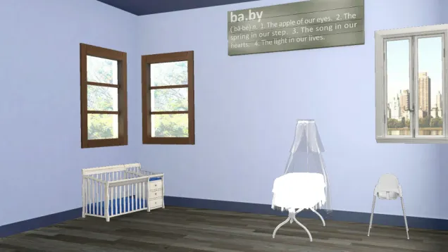 Baby/Toddler Bedroom