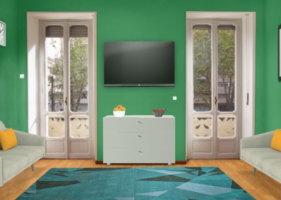 Living Room Design 🥰 Design Rendering