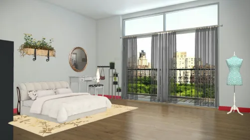 Hey! I did a normal bedroom.Hope you like it!