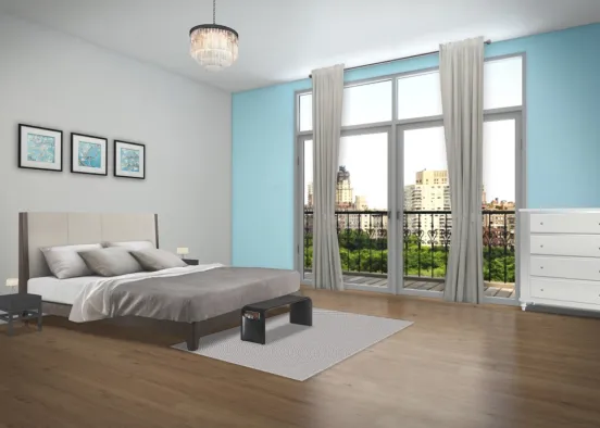 C_master bedroom  Design Rendering