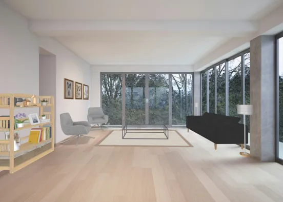 C_living room Design Rendering