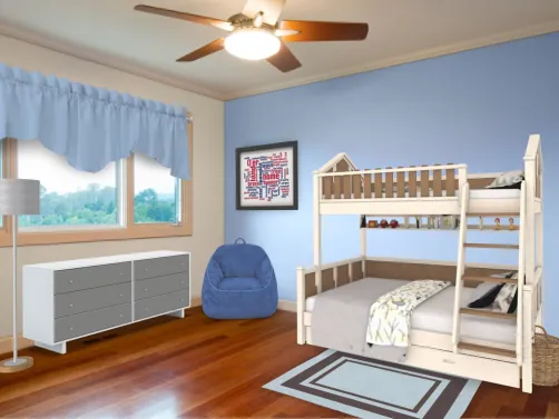 C_kids bedroom blue 