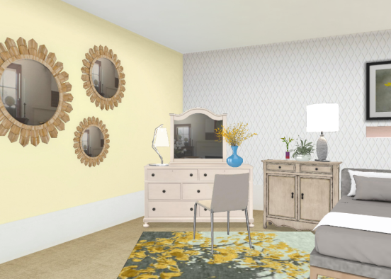 Yellow and Grey Design Rendering