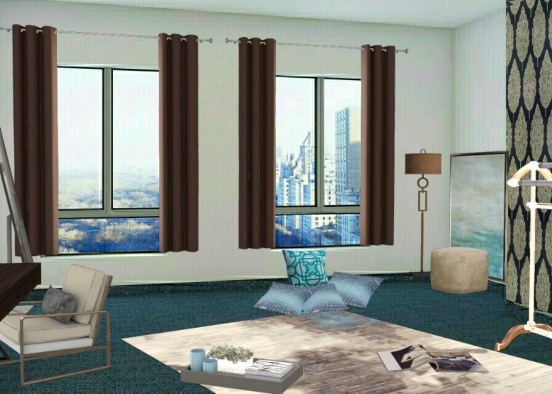 Mrs Schieda"s bedroom 👠 Design Rendering