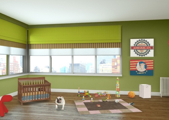 child bedroom Design Rendering