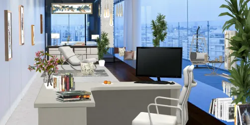 Cozy home office
