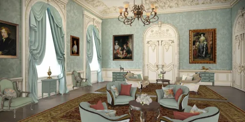 Highlands mansion - grand salon