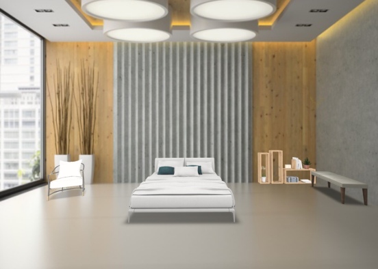 bed  Design Rendering