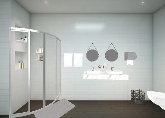 Mindfulness bathroom Design Rendering