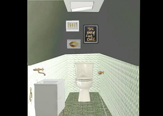 Toilette Design Rendering