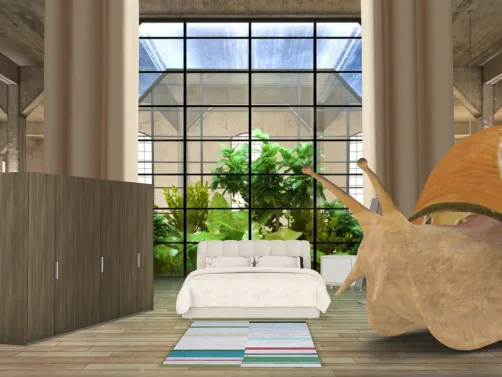 liker si vous voulez avoir cet chambre (en oubliant l escargot et le tapis moche)🤮🤮