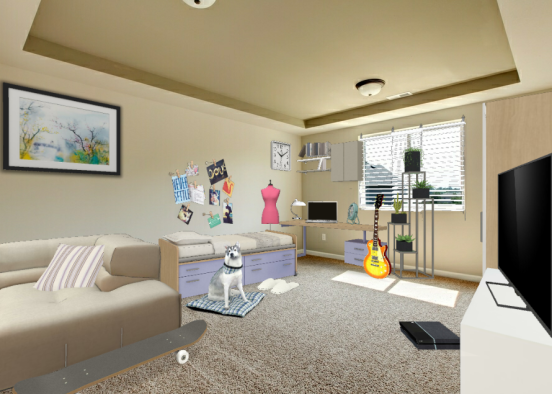 Комната моей мечты Design Rendering