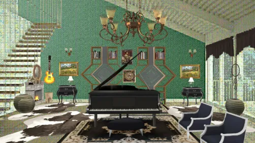 Sala de  piano