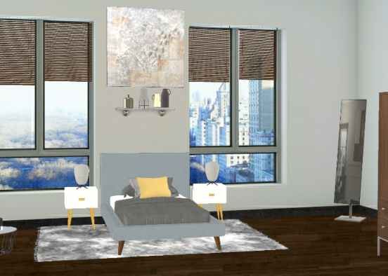 Apartment room Design Rendering