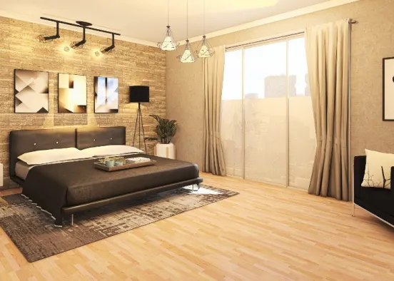 New bedroom design  Design Rendering
