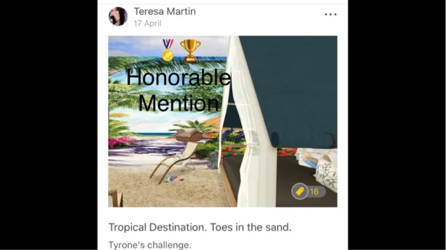 Honorable Mention Teresa Martin🏅🏆🏆