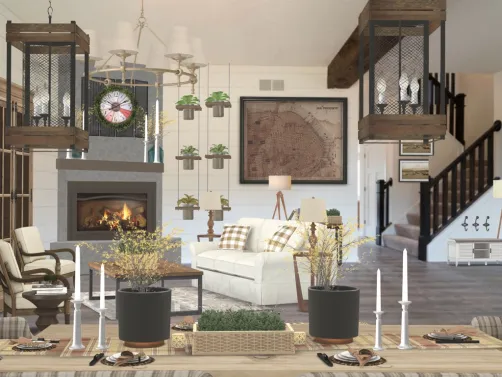 Rustic Farmhouse(Fixer Upper Joanna Gains Inspired)