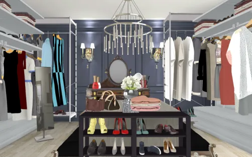 Master Walk-in closet