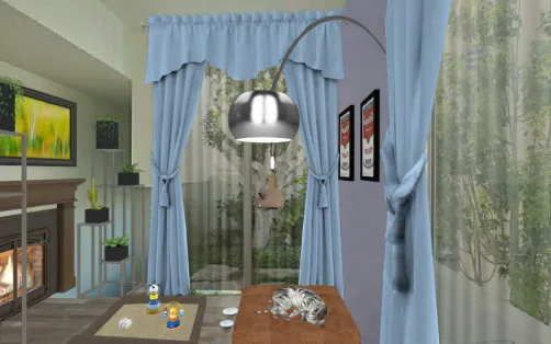 A Nice Place For Kelly the cat to sleep and play