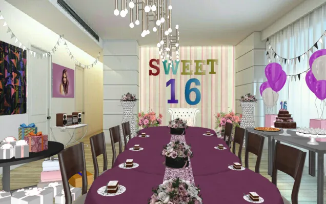 Sweet 16 Birthday Party 🎉 🎉 