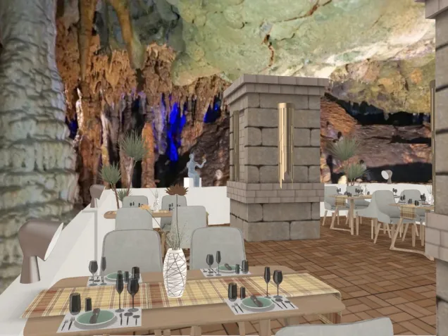 The Carlsbad Caverns Resort Restaurant(Underground Hotel Tour)