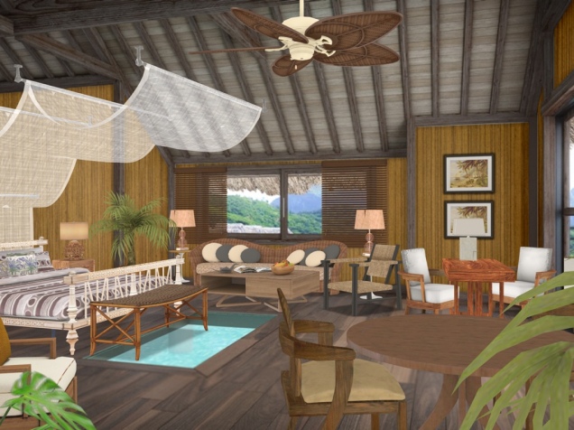 Tahiti Resort Villa(Ideal Hotel Entry no.7)