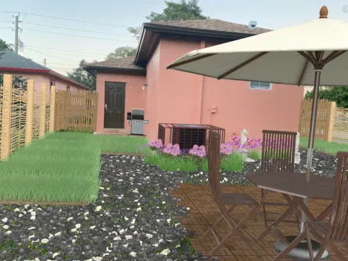 Backyard Makeover From bland To Outdoor Dining Oasis 