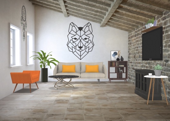 sav 6 living room  Design Rendering