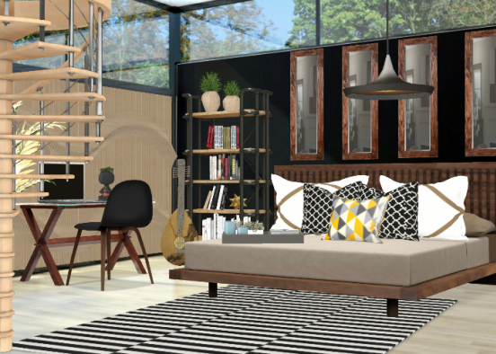 Beautiful modern master bedroom ❤❤❤❤ Design Rendering