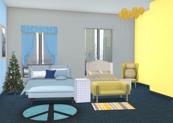 wMom and dads room please like Design Rendering