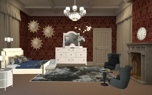 Dormitorio elegante 