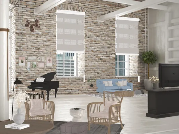 Professional interior design created with Homestyler 3D design software