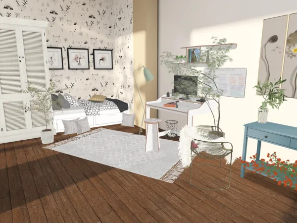 Professional interior design created with Homestyler 3D design software