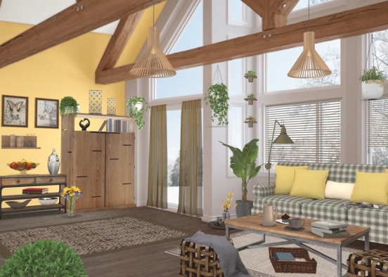 living room 😊 Design Rendering