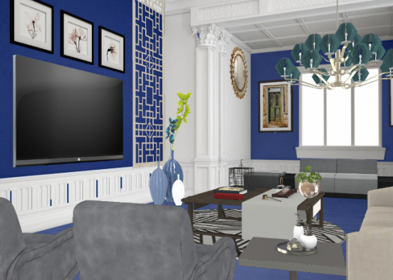 Beautiful living room design! Design Rendering