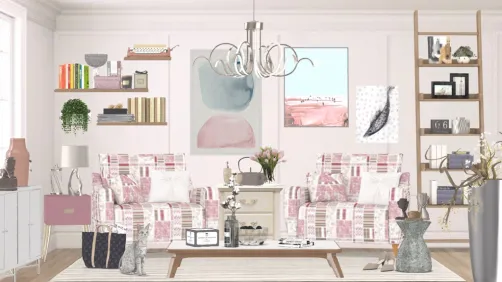 PINK LIVING ROOM TUMBLR 
