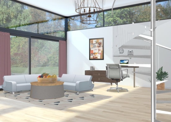 ⭐️mums dream living room ⭐️ Design Rendering