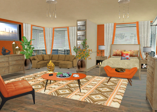 Orange Design Rendering