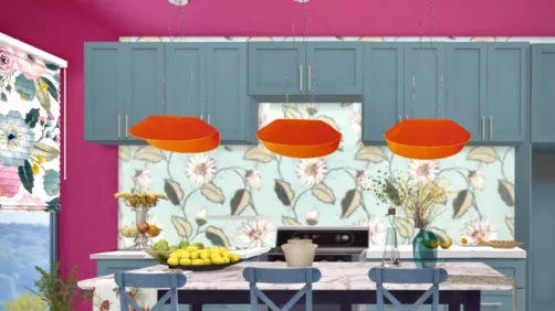 cocina maximalista 
