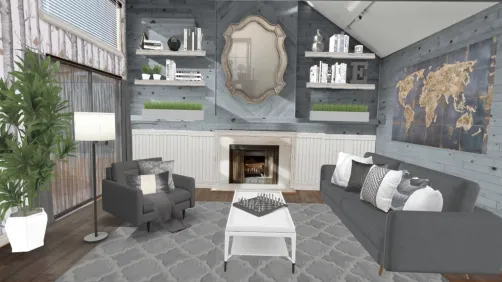 worldly comfort living room