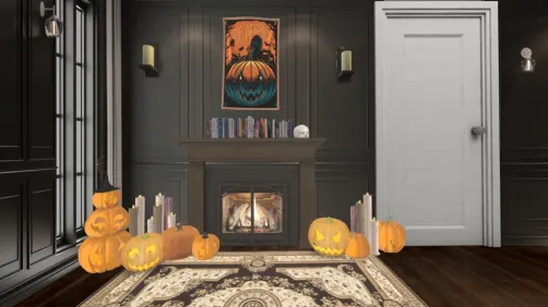 trick or treat doorway 