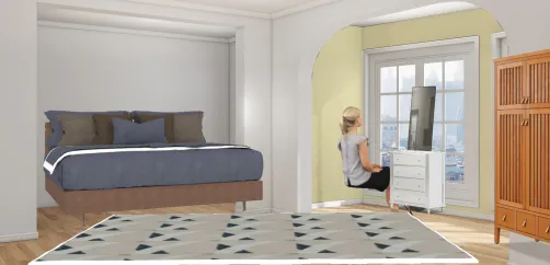 Grown up bedrom