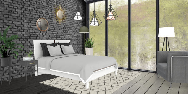Modern bedroom